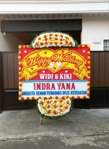 Papan Bunga Pernikahan pangkal pinang